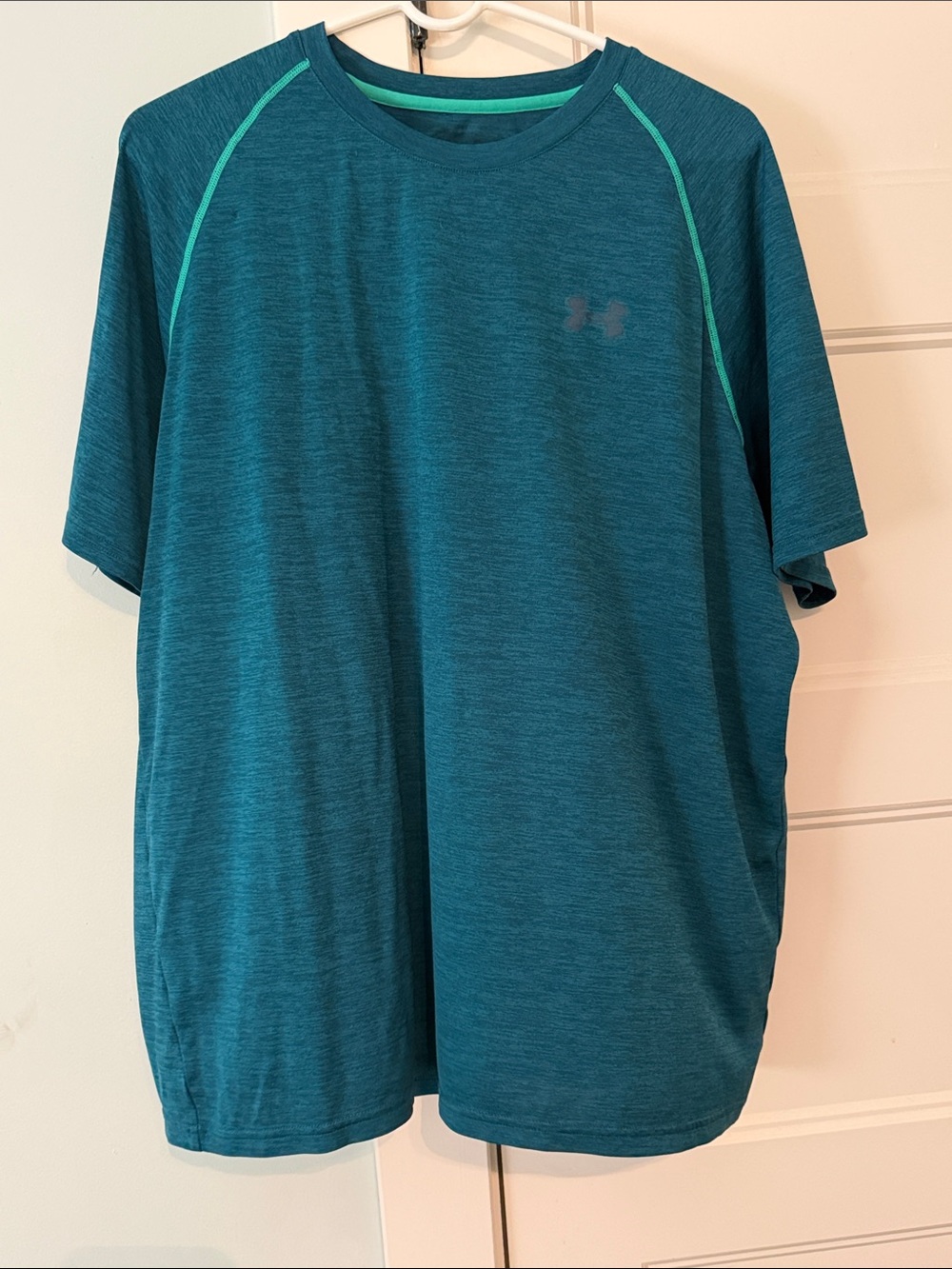 Under Armour Men’s Teal Performance Short Sleeve Shirt XL X Large